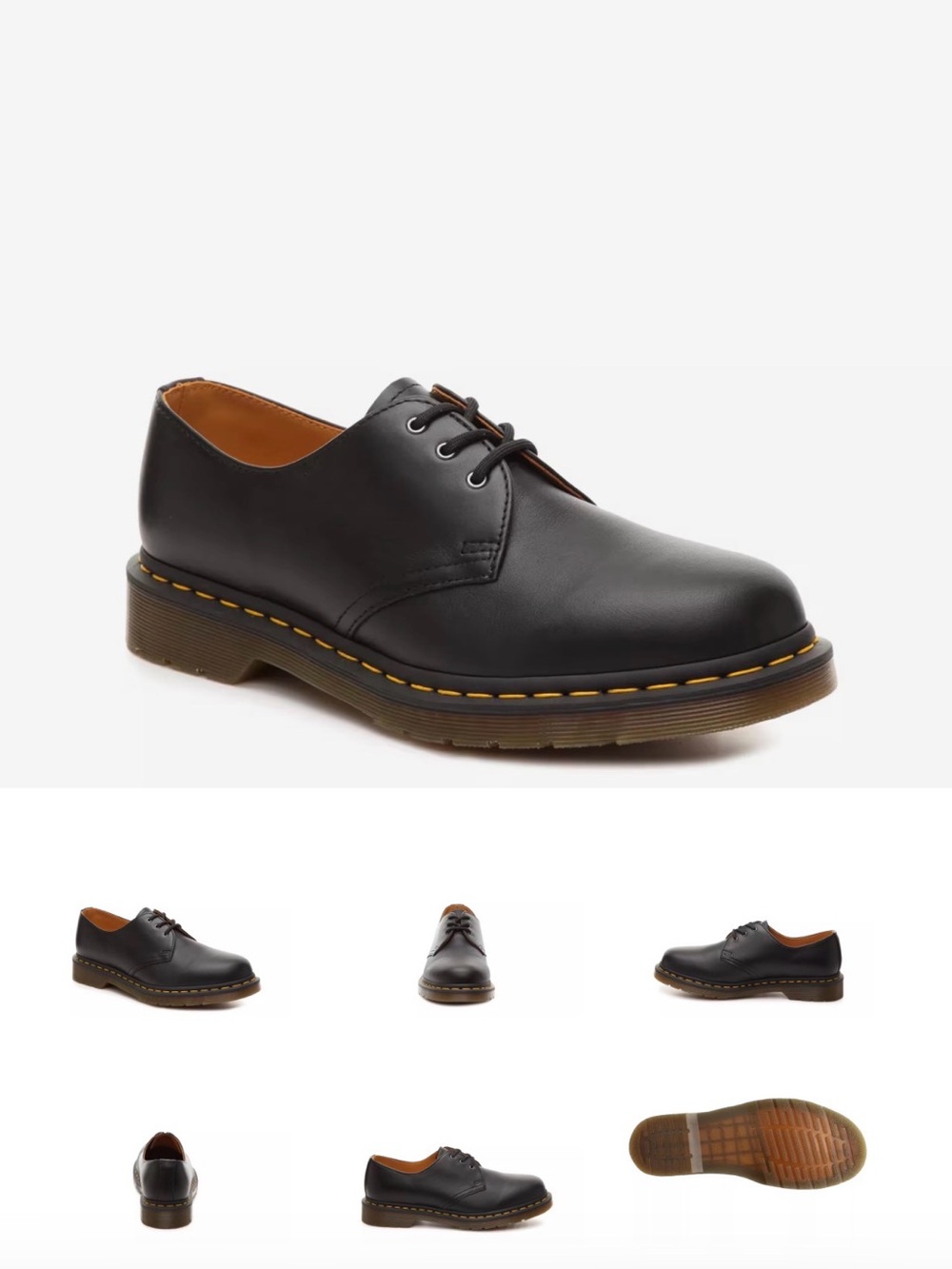 Dr. Martens 1461 Women’s Sz 6 Black